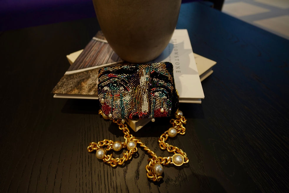 Thumbnail: Hand made Virgin Mary Bag