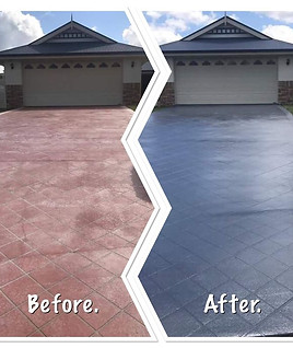 Driveway Staining
