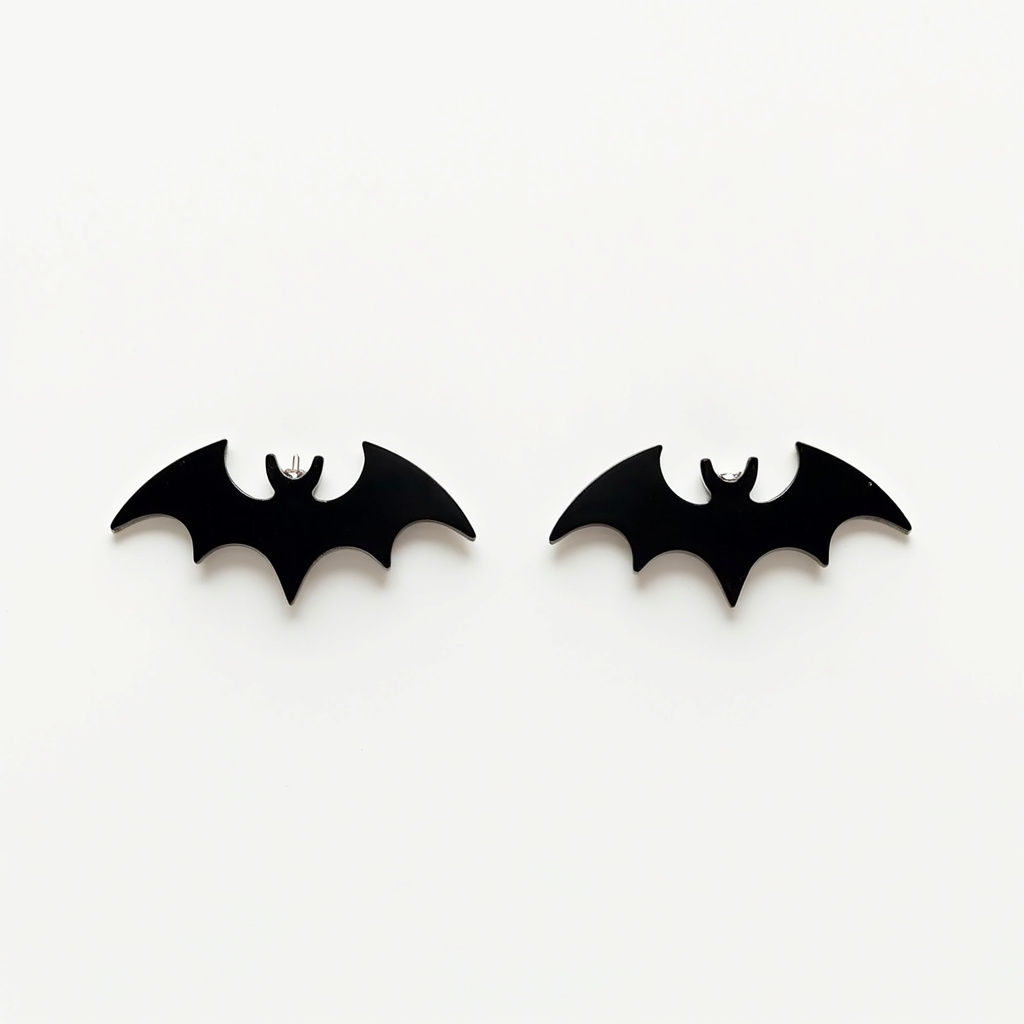Bat Wing Stud Earrings