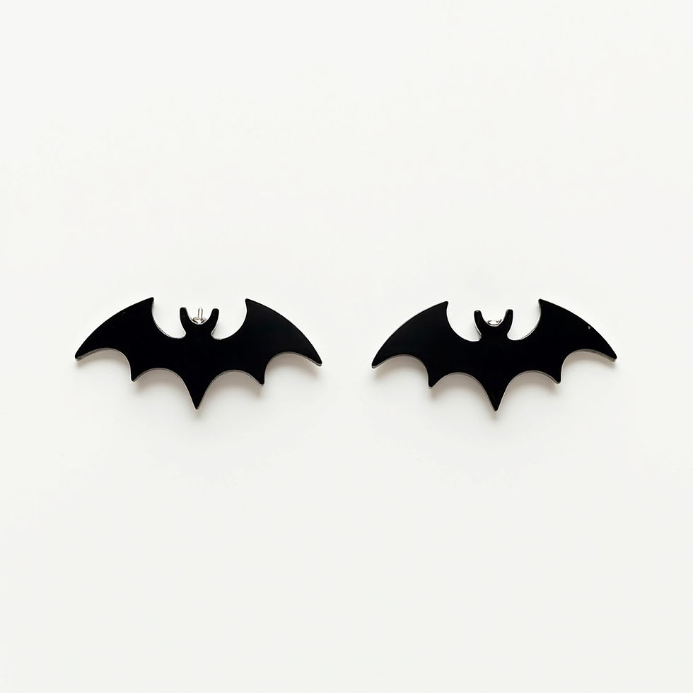 Bat Wing Stud Earrings