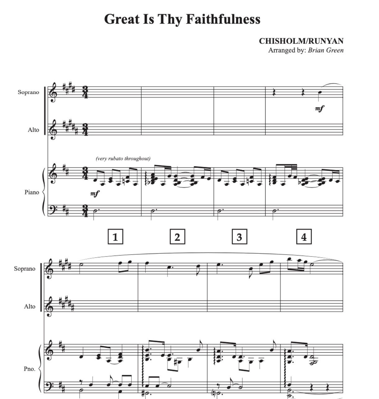 Great Is Thy Faithfulness