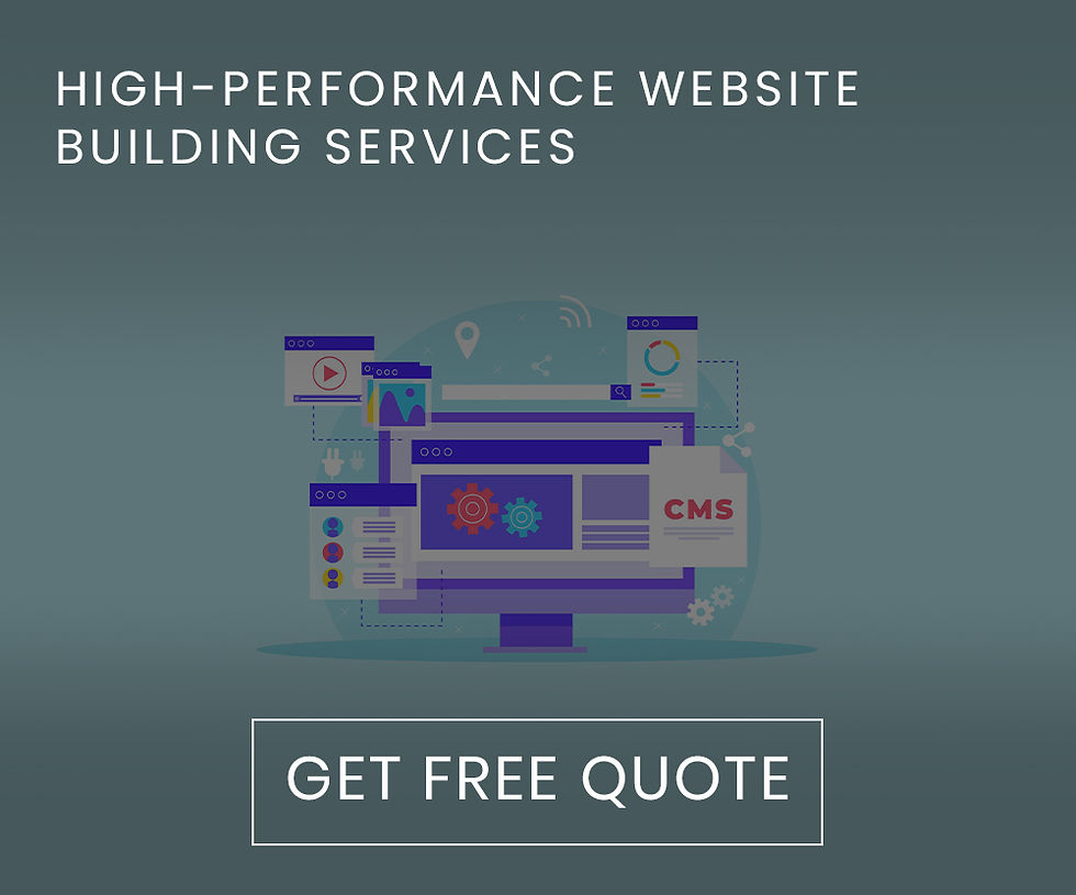 High-performance website building services