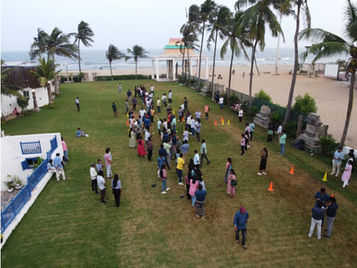 Mepax Hosts a Corporate Team Outing at The Beach Terrace, ECR, Chennai