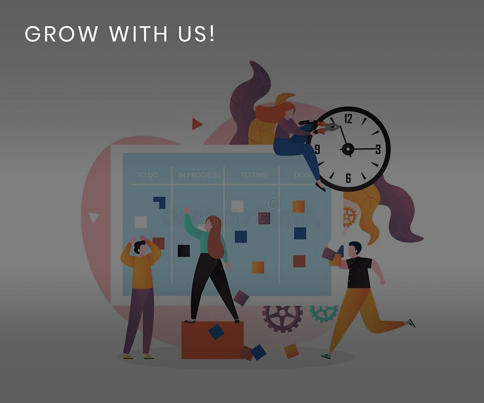 Grow with us!