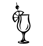Cocktail svg, png, jpg, pdf, cocktail glasses, commercial use, cocktail party, silhouette,