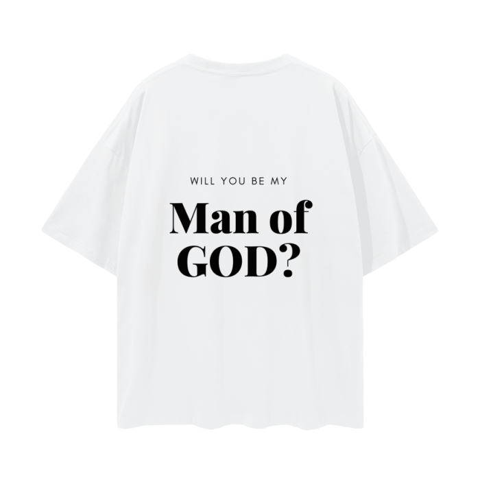 Man Of God White Shirt