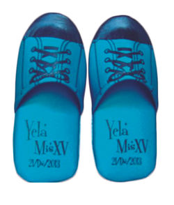 Pantuflas Welcome converse satín