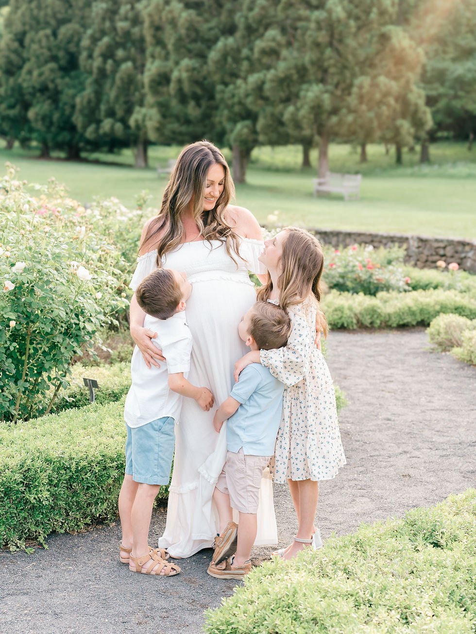 August 8, 2025 - Rose Garden Family Session