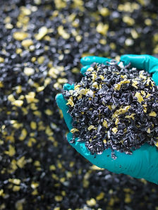 Recycelter Kunststoff