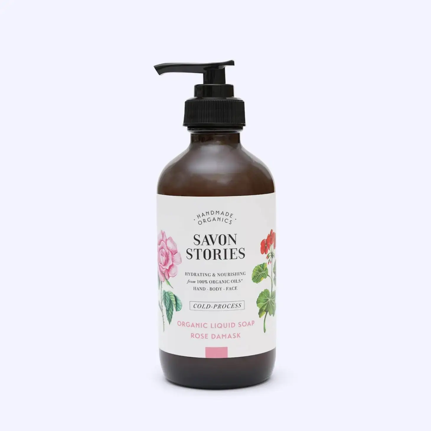 Rose Organic Liquid Soap