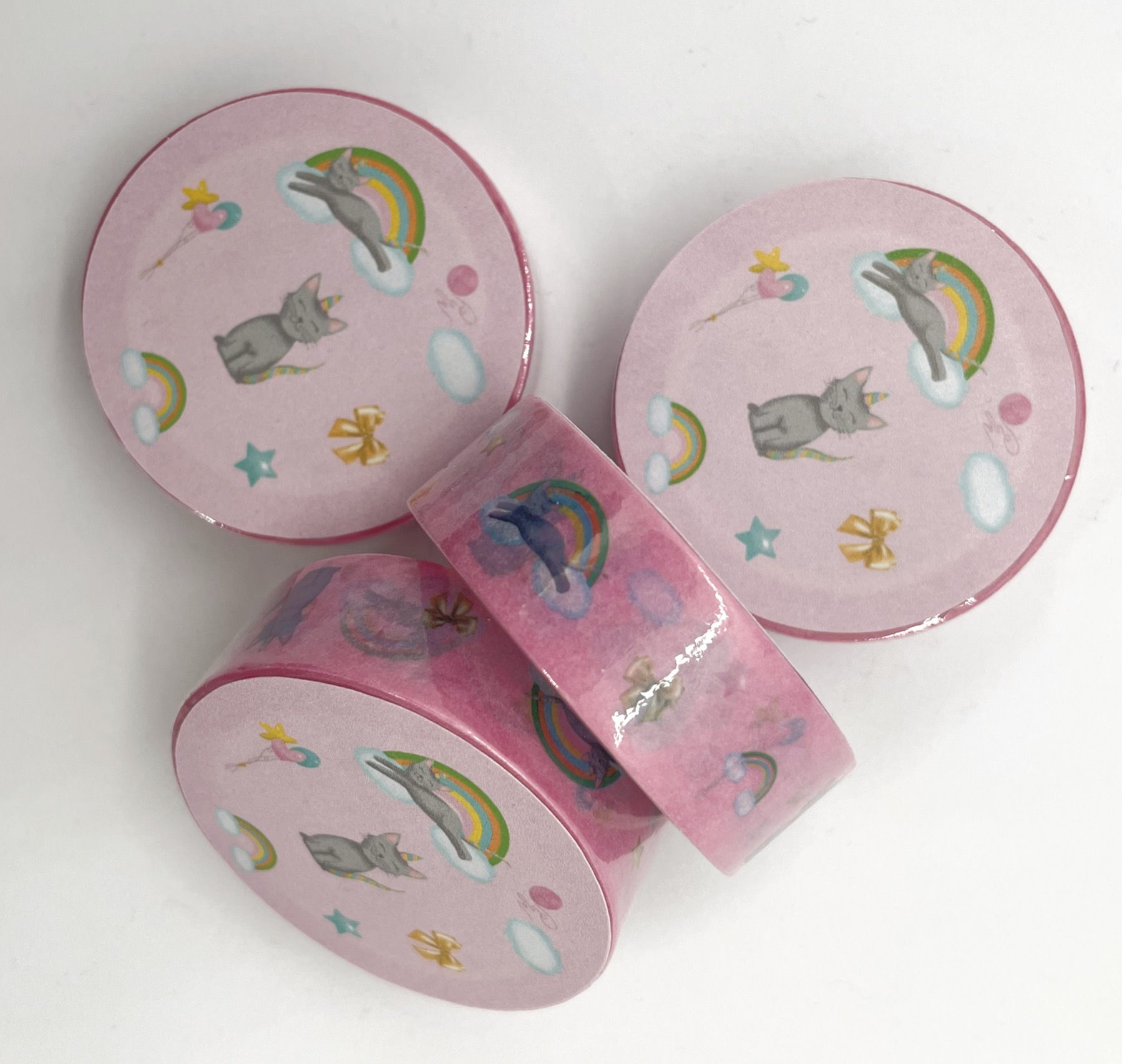 Washi - Happy Unicorn Cat