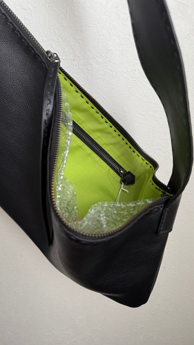 Leather Shoulder ＜CROV＞black(黒) | kayna