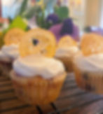 Blueberry Lemon Cupcake
