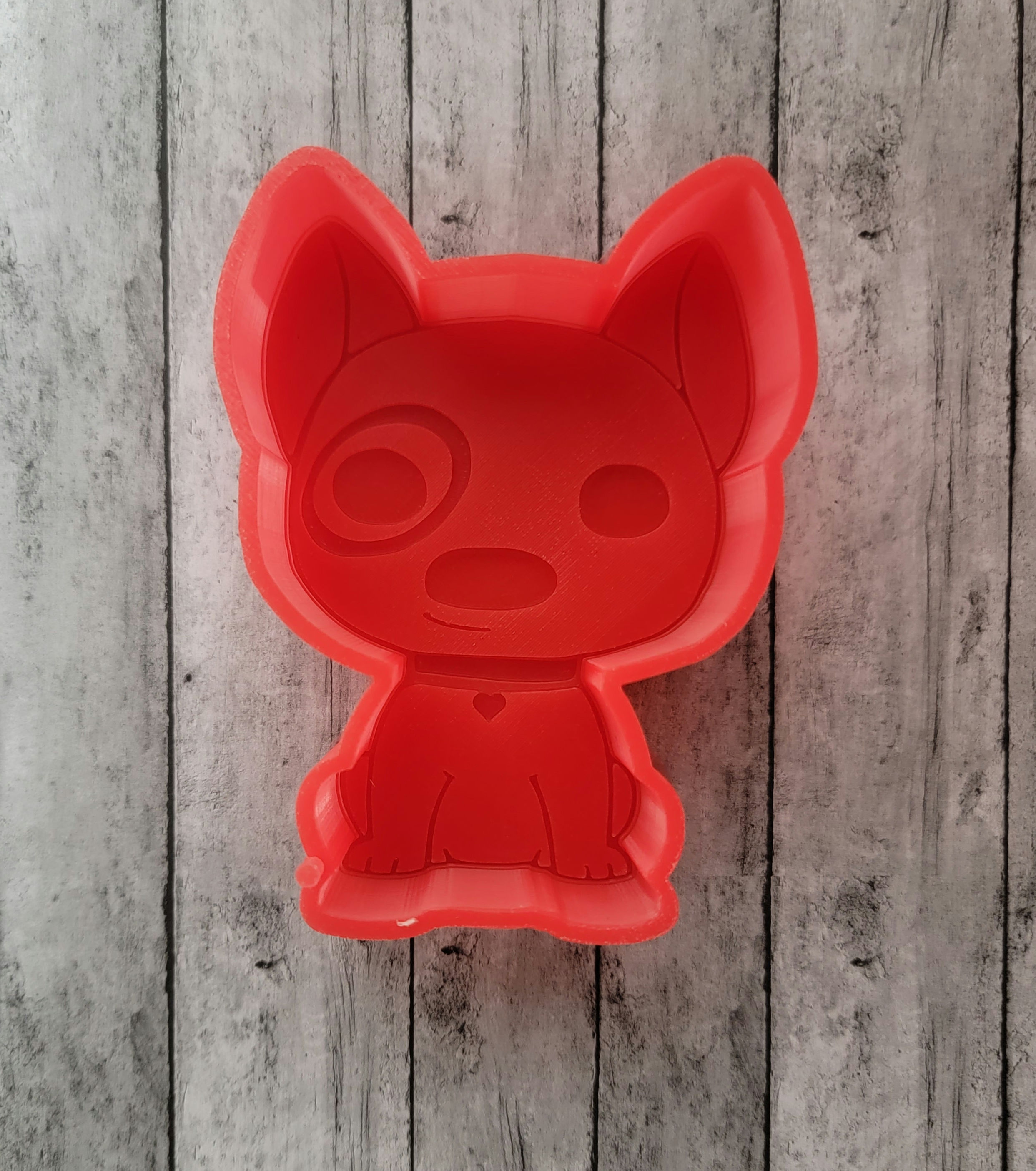 Bullseye Target Dog Mascot