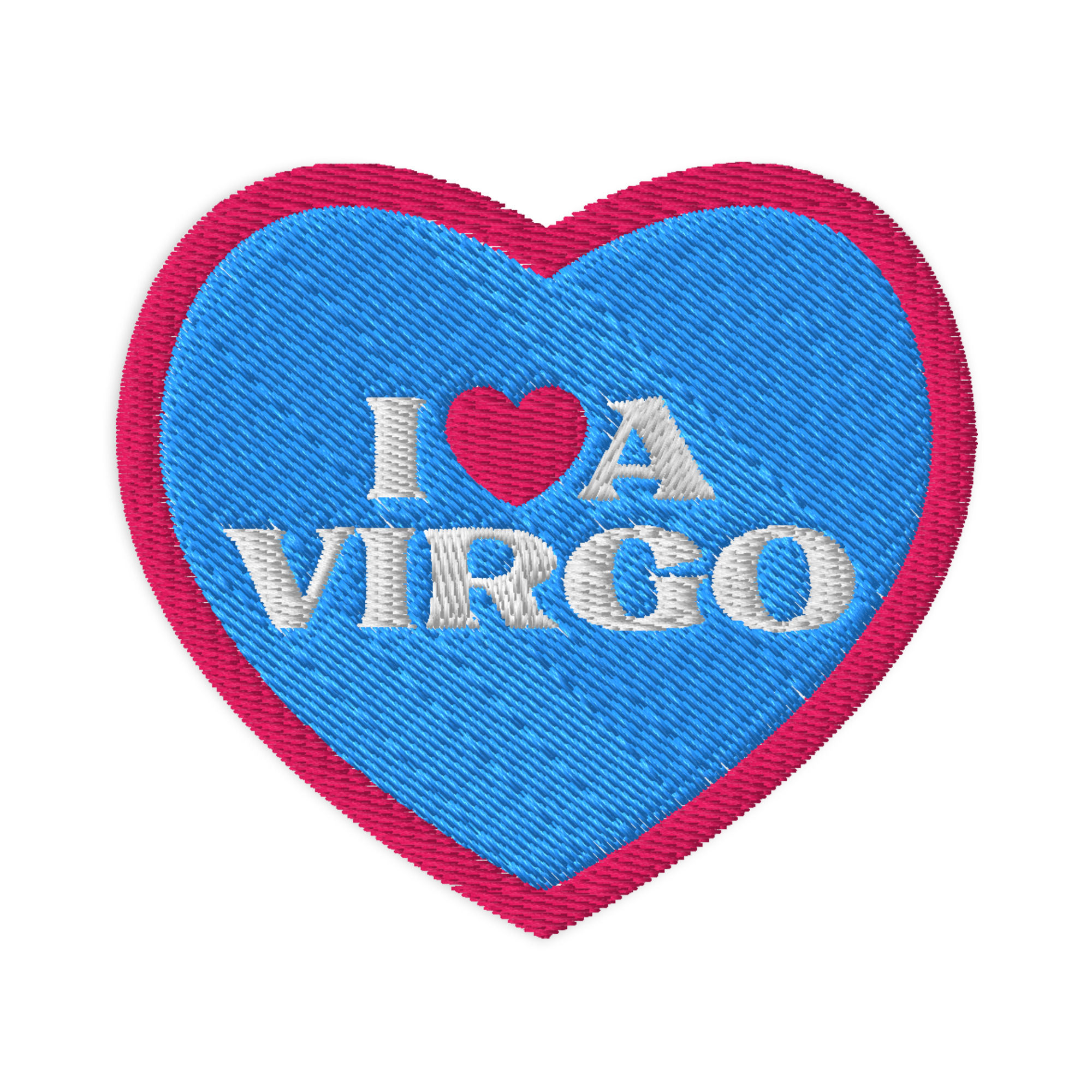 Love Virgo Embroidered Patch