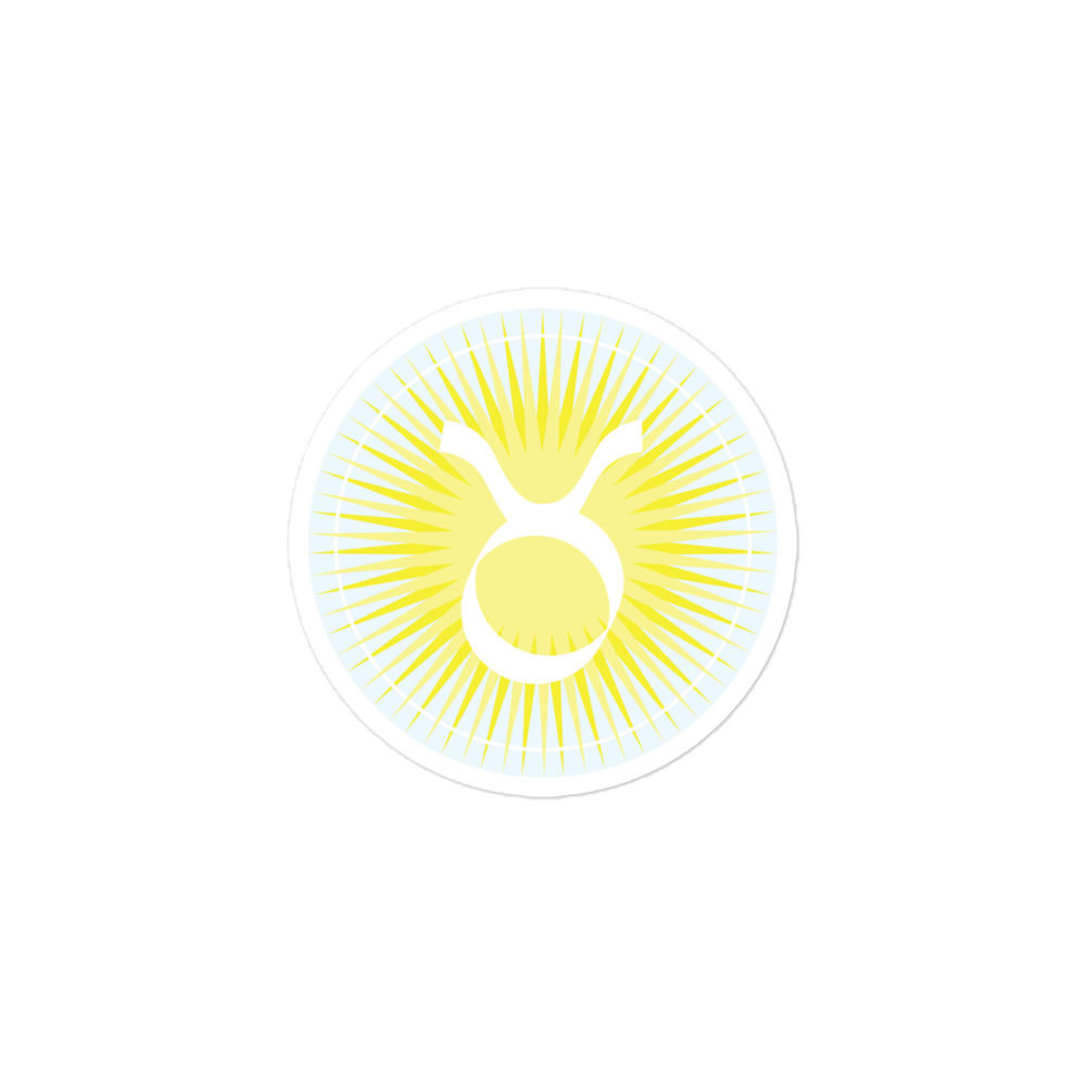Taurus Sun Sticker
