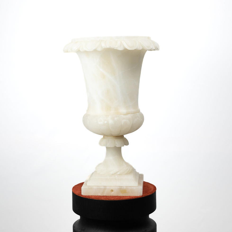 Thumbnail: Alabaster campana urn