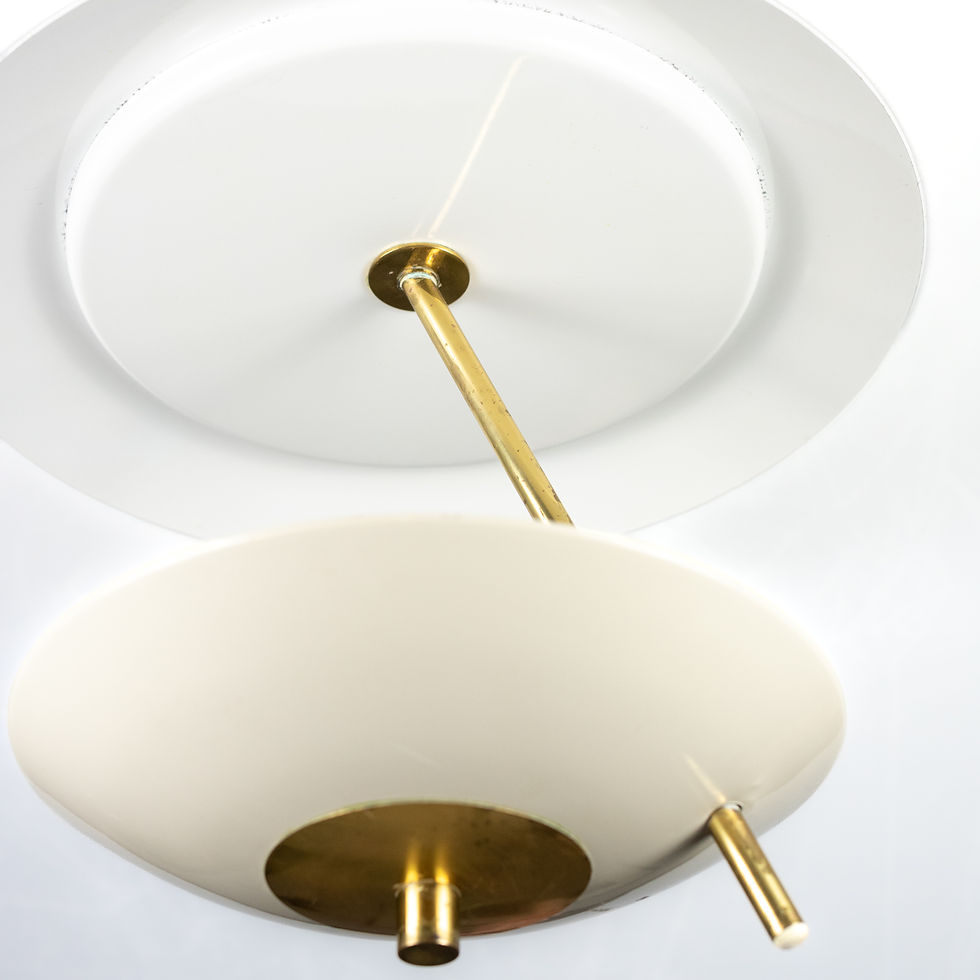 Thumbnail: Stilnovo style Italian ceiling pendant light