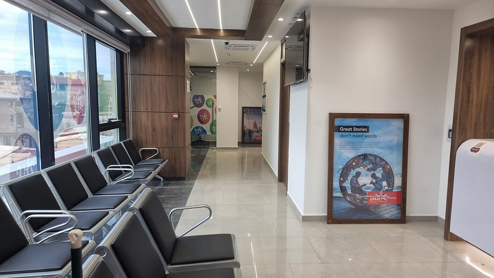 Scène minimaliste du désert