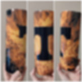 Orange w a Big Black T Tennessee 20oz  Tumbler