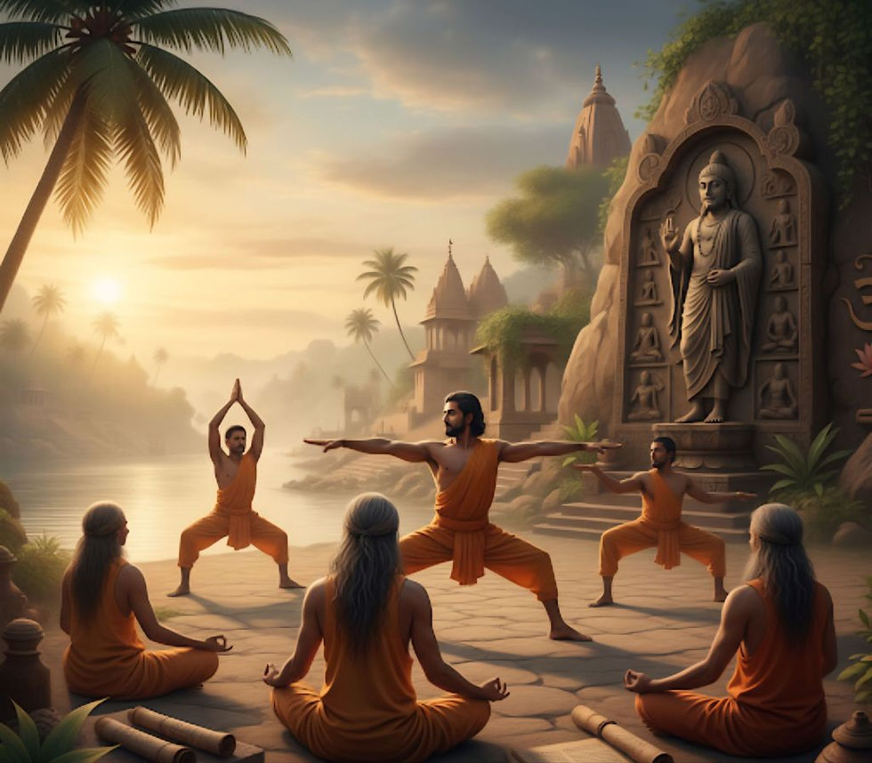 Die UrsprĂŒnge des Yoga in Indien (ca. 5000 Jahre bis ins 20. Jahrhundert)