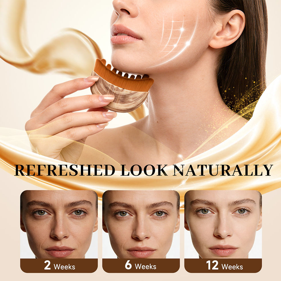 Miniatura: Portable Lymphatic Contour Face Brush, Facial Sculpting Lymphatic Drainage Tool,