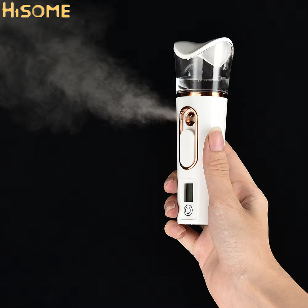 Miniatura: Spray Facial Steamer Mini Handheld Portable Mist Sprayer Water Replenishment Ins