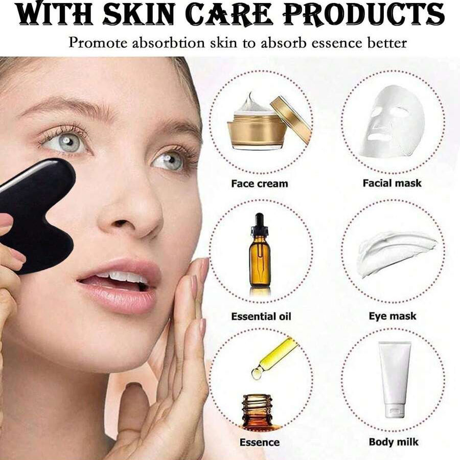 Miniatura: 1/2/3pcs Ice Face Roller Facial Skincare Ice Roller Facial Roller GuaSha Face To