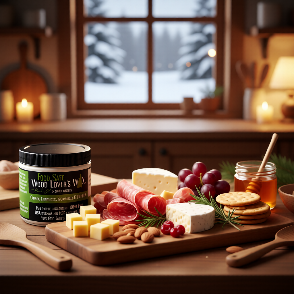 Food Safe Wax – 16 oz Full Jar | Family Formula for Kitchen Use