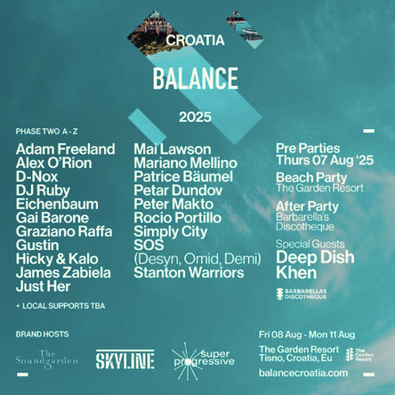 Balance celebrates debut festival with 'This is Balance Croatia 2025' LP - 25th Anniversary of label