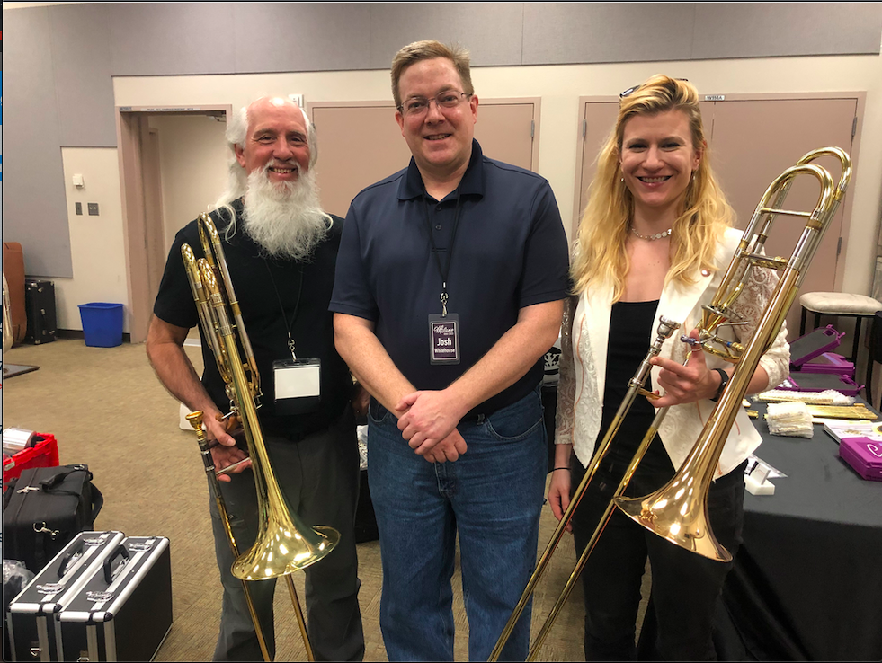 Gerry Pagano and Brittany Lasch with Jos