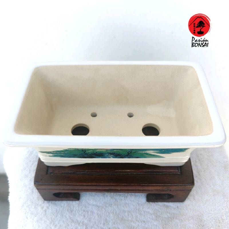 Miniatura: MACETA BLANCA