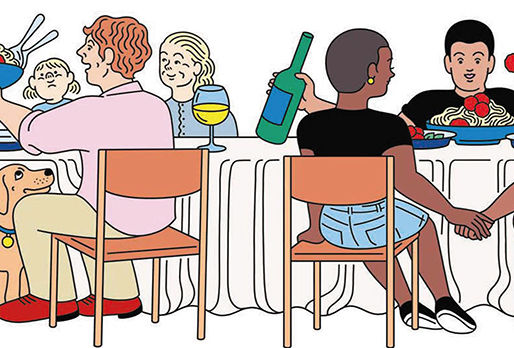 Telegraph Article: What has four legs and knows all your secrets...? A dining table