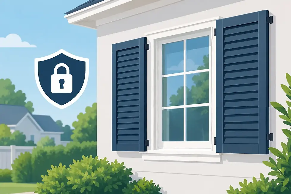 Do Outdoor Shutters Add Security to Your Home?