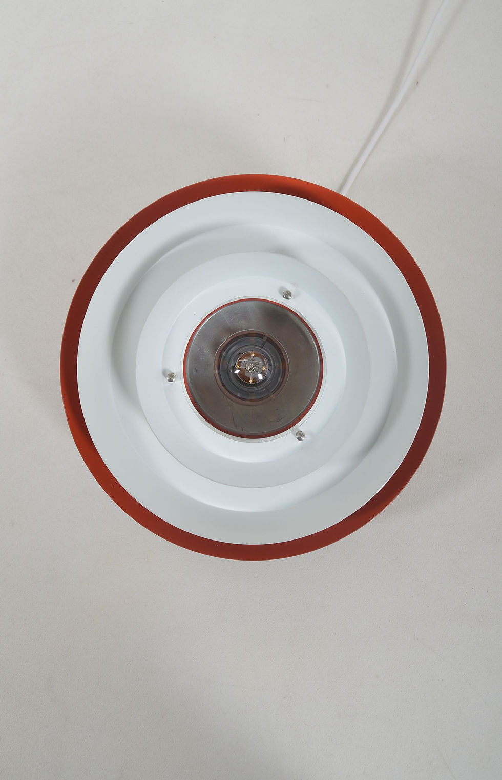 Thumbnail: Zweedse hanglamp 'Trava' ontworpen door Carl Thore voor Granhaga, jaren '60