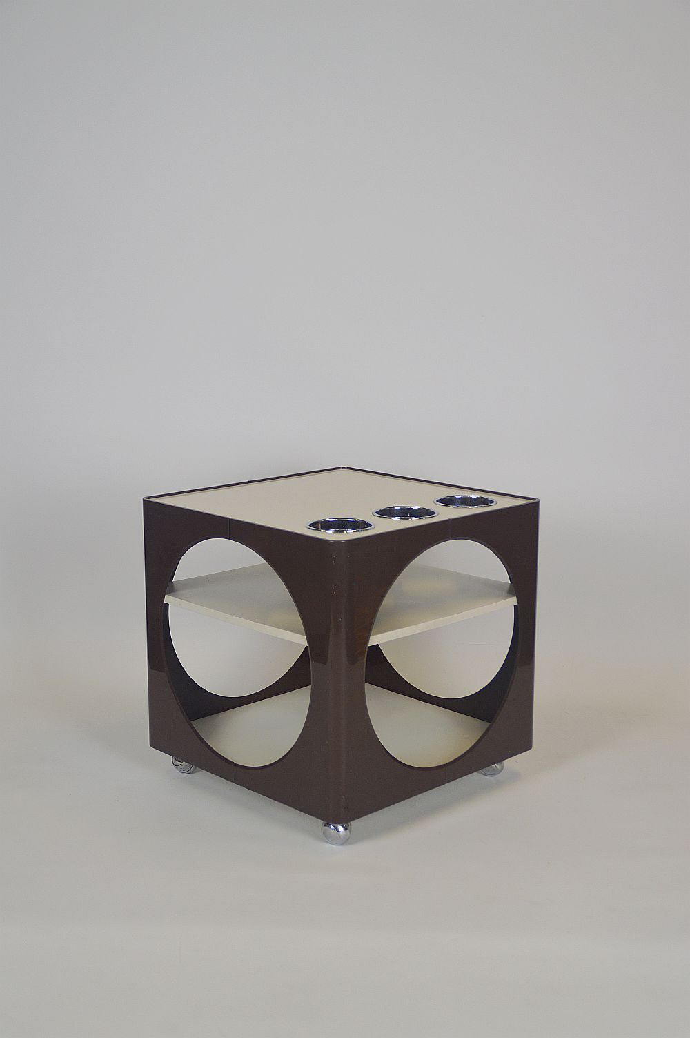 Space Age barmeubel op wielen, jaren '60