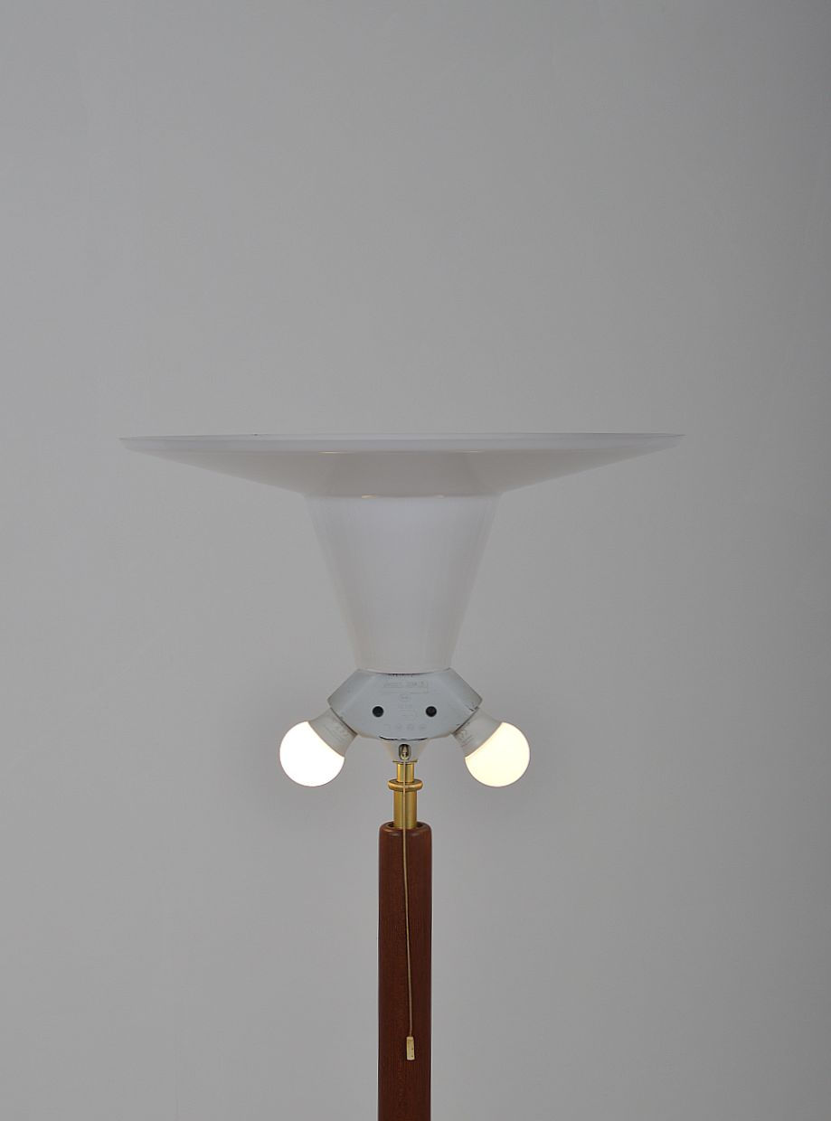 Thumbnail: Scandinavische vloerlamp van Dyrlund, jaren '60