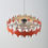 Thumbnail: Vintage hanglamp van Doria Leuchten, jaren '60