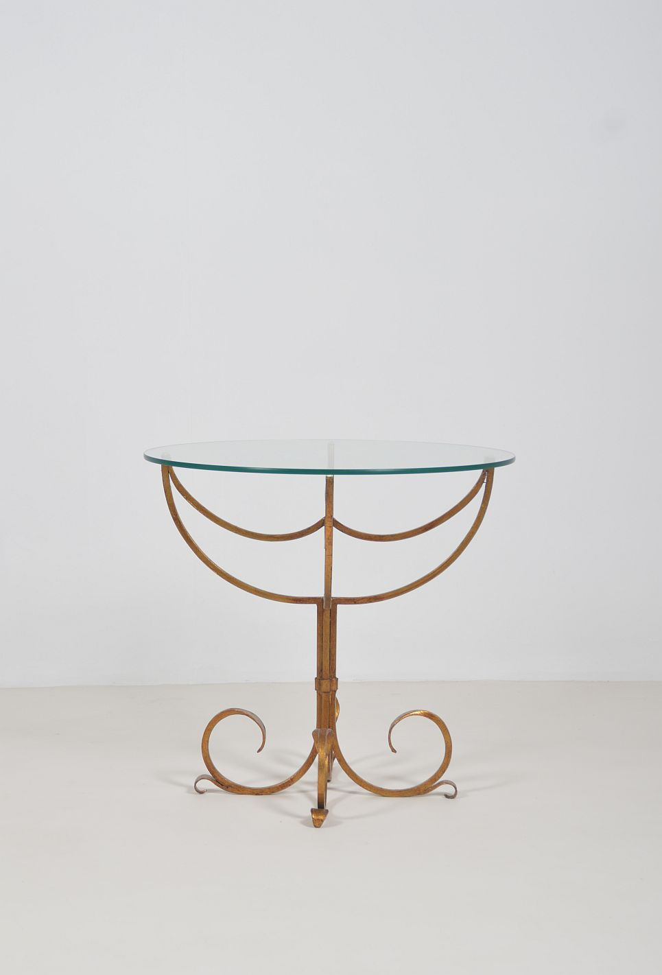 Bijzettafel in Hollywood Regency stijl, jaren '70