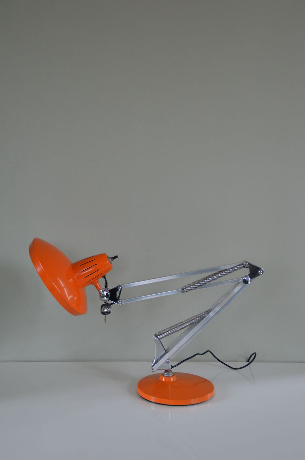 Thumbnail: Vintage desk lamp by FASE (Madrid) in beautiful condition