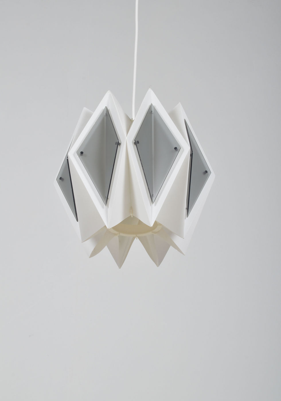 Deense hanglamp 'Harlequin' van Hoyrup, jaren '60