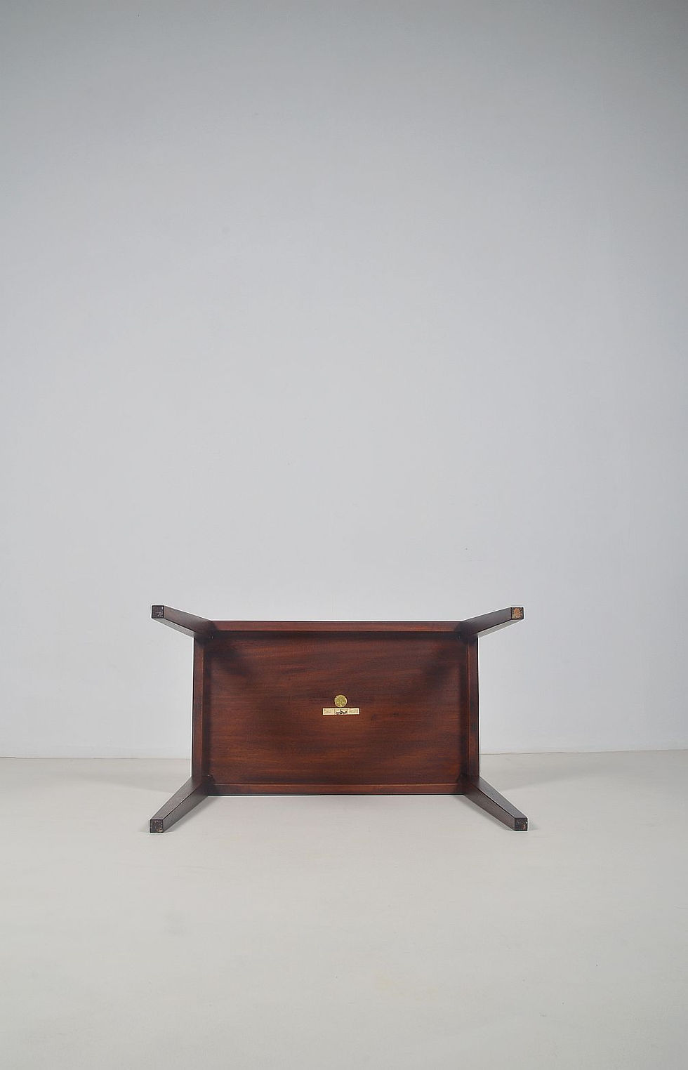 Thumbnail: Deense houten bijzettafel van Severin Hansen voor Haslev, jaren '60