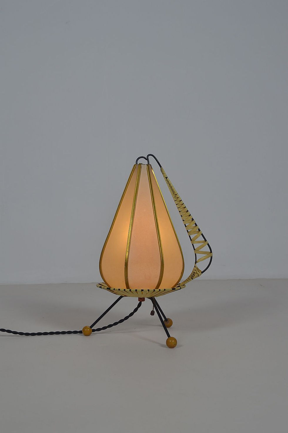 Thumbnail: Vintage tafellamp van Walter Viehweger KG, jaren '50