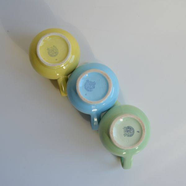 Thumbnail: Milk jugs from Boch in pastel colours