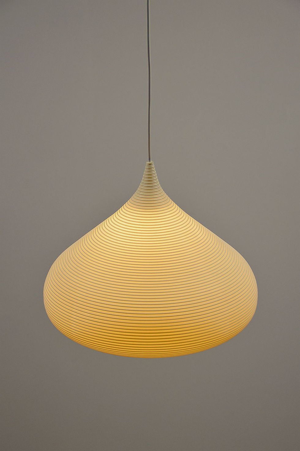 Zeldzame Rotaflex lamp ontworpen door John & Sylvia Reid, jaren '50