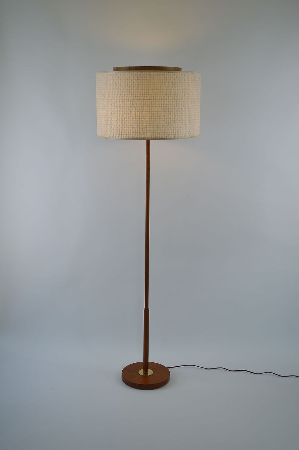 Thumbnail: Zweedse vloerlamp met 3 lichtpunten, jaren '60
