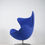 Thumbnail: Egg Chair ontworpen door Arne Jacobsen voor Fritz Hansen, 1958