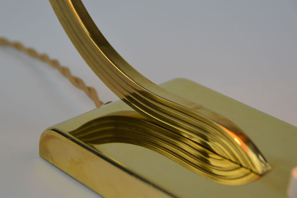 Thumbnail: Atmospheric lamp with brass, 1950s