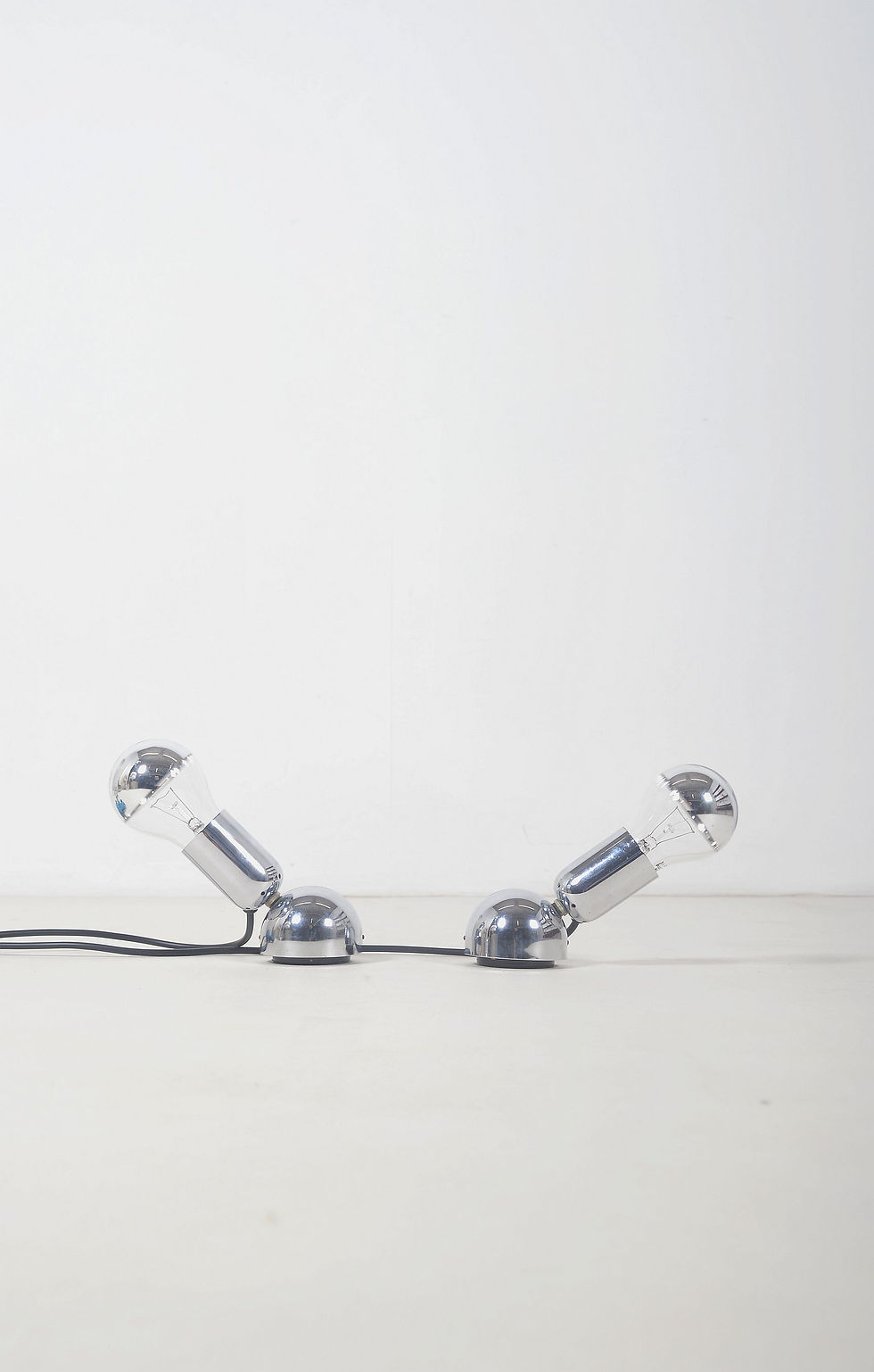 Thumbnail: Set Pollux lampen ontworpen door Ingo Maurer voor Design M, jaren '60