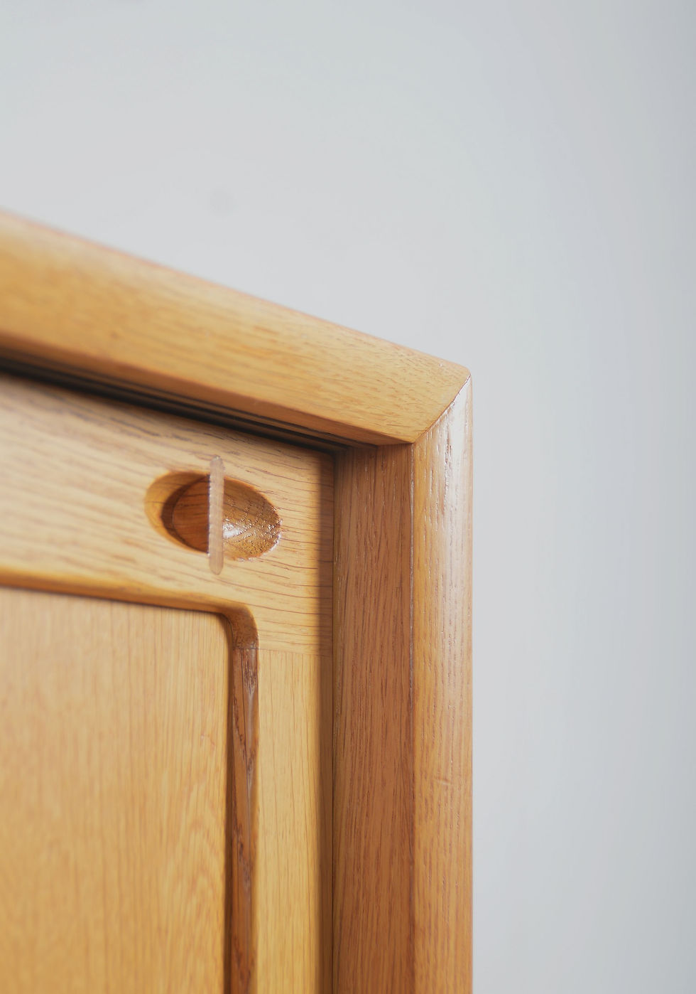 Thumbnail: Deense highboard ontworpen door H.W. Klein voor Bramin, jaren '60